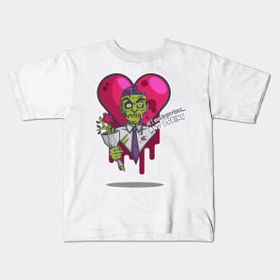 Zombie Valentine Kids T-Shirt